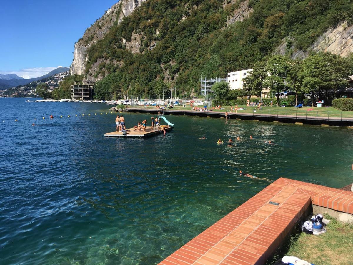 Apartament Casa Abel Campione dʼItalia Zewnętrze zdjęcie